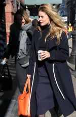 DOUTZEN KROES Out and About in New York 02/08/2018