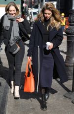 DOUTZEN KROES Out and About in New York 02/08/2018