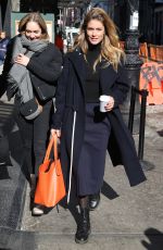 DOUTZEN KROES Out and About in New York 02/08/2018