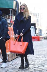 DOUTZEN KROES Out at New York Fashion Week 02/08/2018