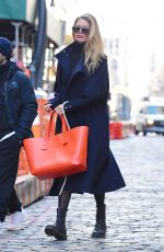 DOUTZEN KROES Out at New York Fashion Week 02/08/2018