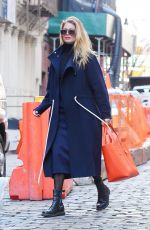 DOUTZEN KROES Out at New York Fashion Week 02/08/2018