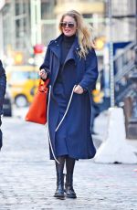 DOUTZEN KROES Out at New York Fashion Week 02/08/2018