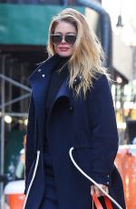 DOUTZEN KROES Out at New York Fashion Week 02/08/2018