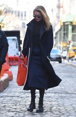 DOUTZEN KROES Out at New York Fashion Week 02/08/2018