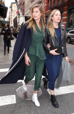 DOUTZEN KROES Out in New York 02/09/2018
