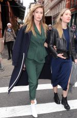 DOUTZEN KROES Out in New York 02/09/2018