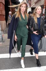 DOUTZEN KROES Out in New York 02/09/2018