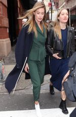 DOUTZEN KROES Out in New York 02/09/2018