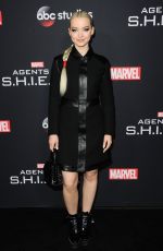 DOVE CAMERON at Agents of S.H.I.E.L.D. 100th Episode Celebration in Hollywood 02/24/2018