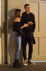 DUA LIPA and Isaac Carew Out Kissing in London 02/20/2018