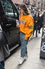 DUA LIPA Arrives at SNL Rehearsals in New York 02/03/2018