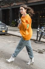DUA LIPA Arrives at SNL Rehearsals in New York 02/03/2018