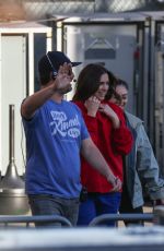 DUA LIPA Arrives Jimmy Kimmel Live in Los Angeles 02/14/2018
