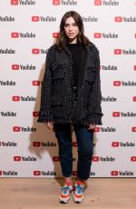 DUA LIPA at in Conversation with Lyor Cohen at Youtube Space in London 02/19/2018