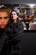 DUA LIPA at in Conversation with Lyor Cohen at Youtube Space in London 02/19/2018