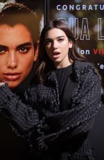 DUA LIPA at in Conversation with Lyor Cohen at Youtube Space in London 02/19/2018