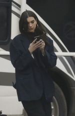 DUA LIPA on the Set of New Music Video in London 02/23/2018