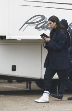 DUA LIPA on the Set of New Music Video in London 02/23/2018