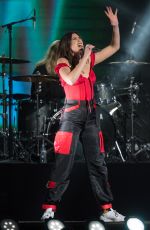 DUA LIPA Performs on Jimmy Kimmel Live 02/14/2018