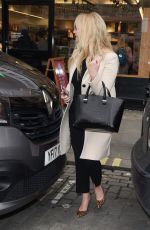 EMMA BUNTON Arrives at Capital FM Radio in London 02/21/2018