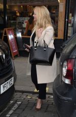 EMMA BUNTON Arrives at Capital FM Radio in London 02/21/2018