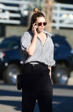 EIZABETH OLSEN Out and About in Los Angeles 02/08/2018
