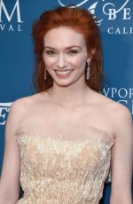 ELEANOR TOMLINSON at Newport Beach Annual UK Honours in London 02/15/2018