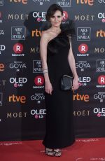 ELENA BALLESTEROS at 32nd Goya Awards in Madrid 02/03/2018