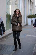 ELISABETTA CANALIS Out and About in Milan 02/21/2018
