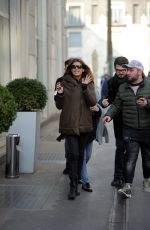 ELISABETTA CANALIS Out and About in Milan 02/21/2018