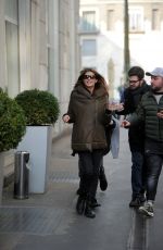 ELISABETTA CANALIS Out and About in Milan 02/21/2018