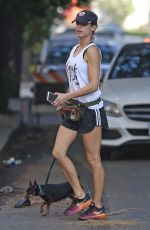 ELISABETTA CANALIS Out Hikking at Runyon Canyon in Los Angeles 02/05/2018