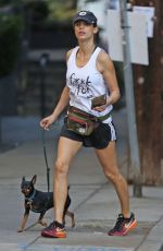 ELISABETTA CANALIS Out Hikking at Runyon Canyon in Los Angeles 02/05/2018
