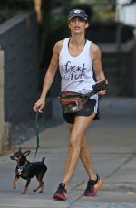 ELISABETTA CANALIS Out Hikking at Runyon Canyon in Los Angeles 02/05/2018