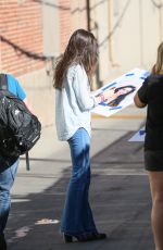ELISE TROUW Arrives at Jimmy Kimmel Live