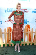 ELIZABETH DEBICKI at Peter Rabbit Premiere in Los Angeles 02/03/2018
