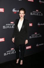 ELIZABETH HENSTRIDGE at Agents of S.H.I.E.L.D. 100th Episode Celebration in Hollywood 02/24/2018