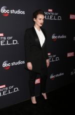 ELIZABETH HENSTRIDGE at Agents of S.H.I.E.L.D. 100th Episode Celebration in Hollywood 02/24/2018