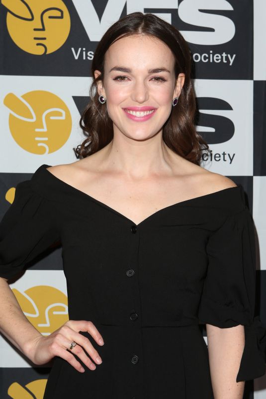 ELIZABETH HENSTRIDGE at VES Awards 2018 in Los Angeles 02/13/2018