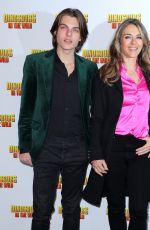 ELIZABETH HURLEY at Dinosaurs in the Wild Exhibition in London 02/13/2018