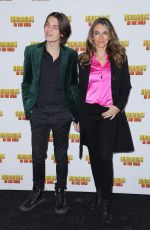 ELIZABETH HURLEY at Dinosaurs in the Wild Exhibition in London 02/13/2018