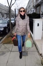 ELIZABETH HURLEY Out and About in London 02/09/2018