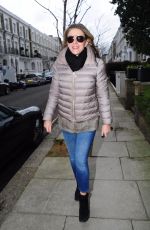 ELIZABETH HURLEY Out and About in London 02/09/2018