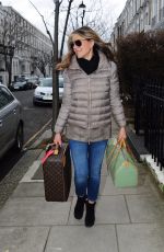 ELIZABETH HURLEY Out and About in London 02/09/2018