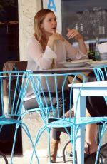 ELIZABETH OLSEN Out for Lunch in Studio City 02/02/2018