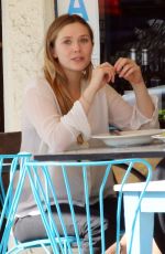 ELIZABETH OLSEN Out for Lunch in Studio City 02/02/2018