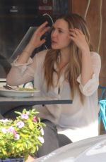 ELIZABETH OLSEN Out for Lunch in Studio City 02/02/2018