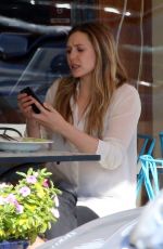 ELIZABETH OLSEN Out for Lunch in Studio City 02/02/2018