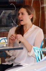 ELIZABETH OLSEN Out for Lunch in Studio City 02/02/2018